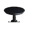 International Concepts Round 30 in Round Top Pedestal Table, 28.9 inH, Black, 30 W, 30 L, 28.9 in H, Wood, Black K46-30RT - alternate 3